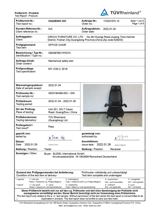 Beta series_EN1335_Ergonomic mesh office chair_Economy